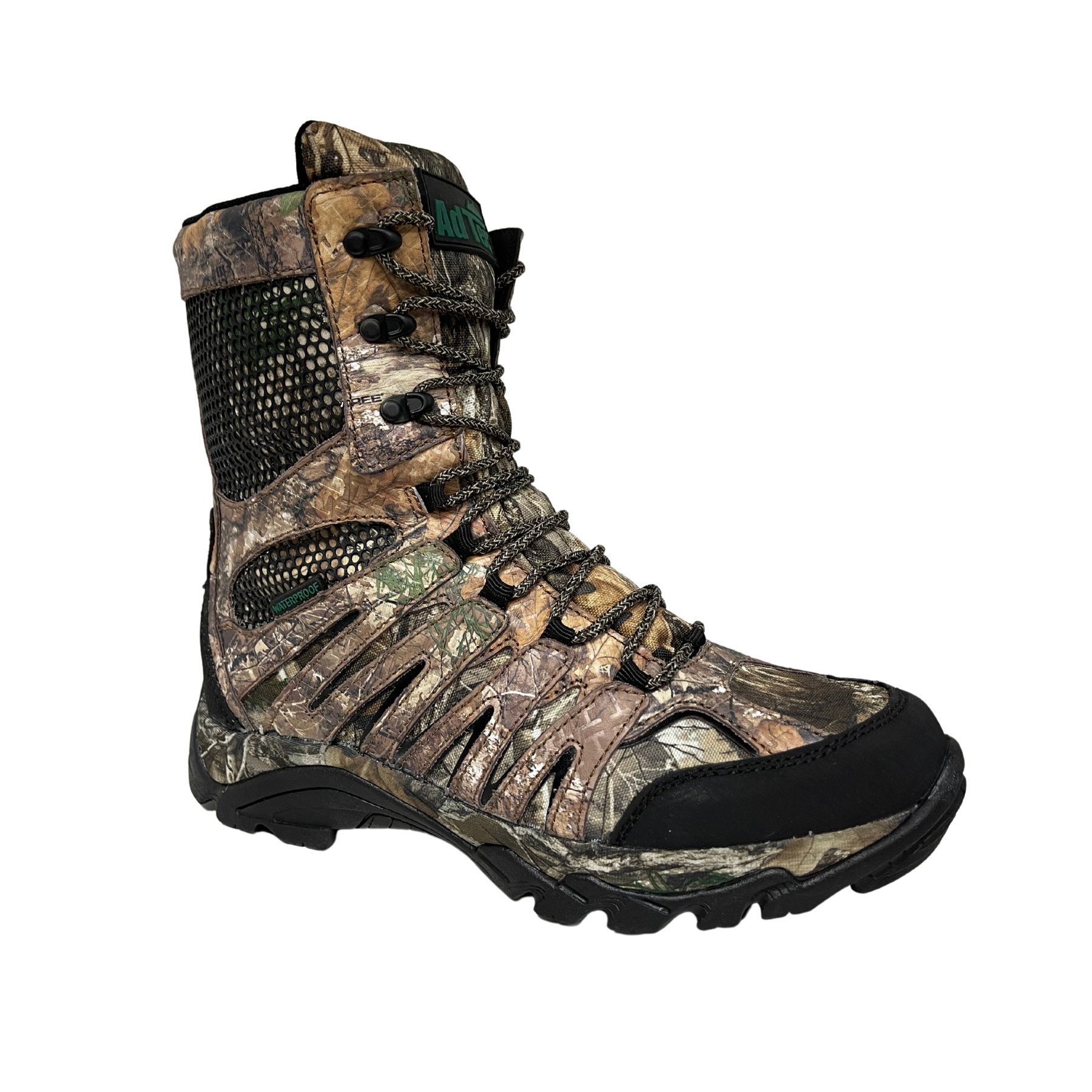 front zipper hunting boots