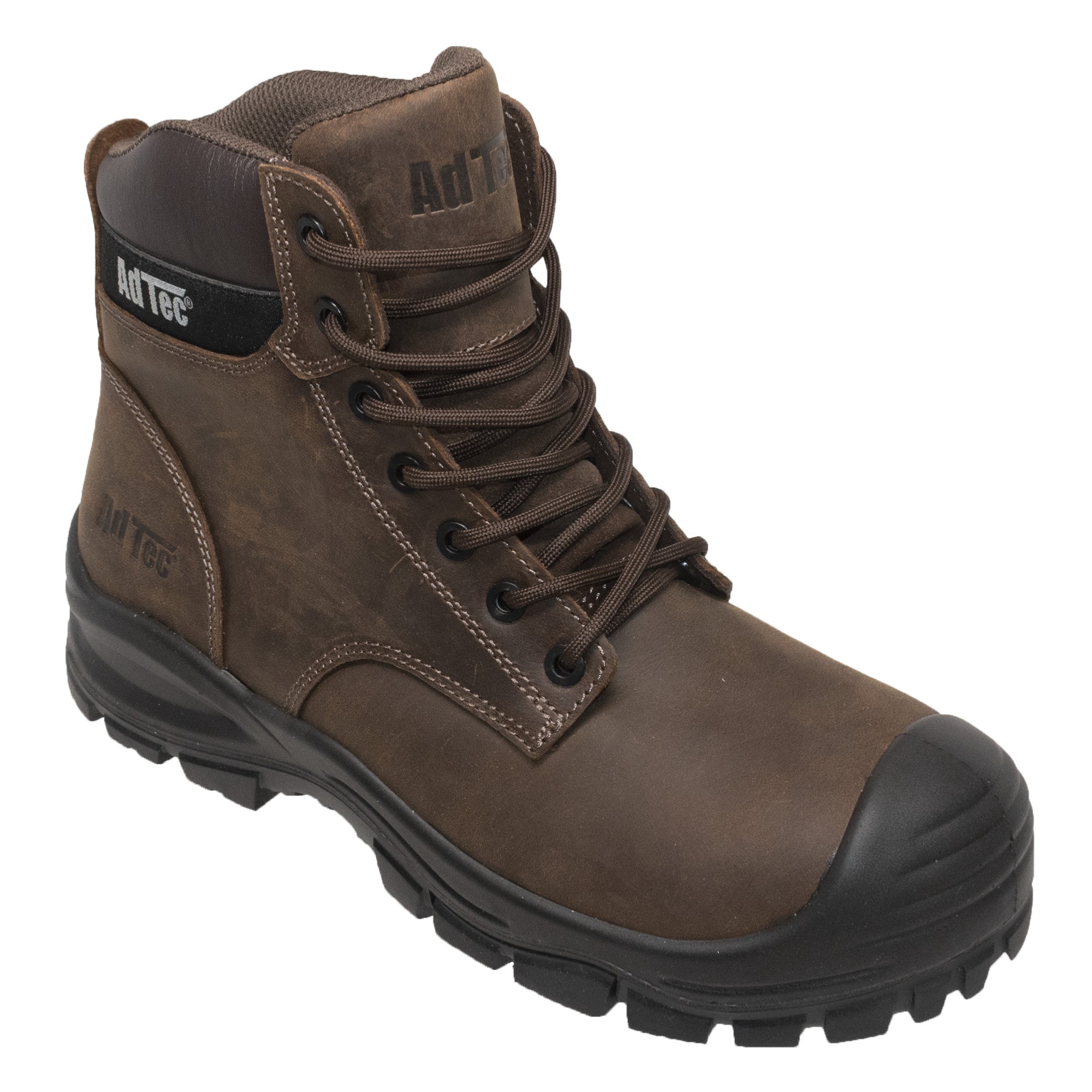 Men 6 Brown Waterproof Composite Toe Work Boot 9900 BR