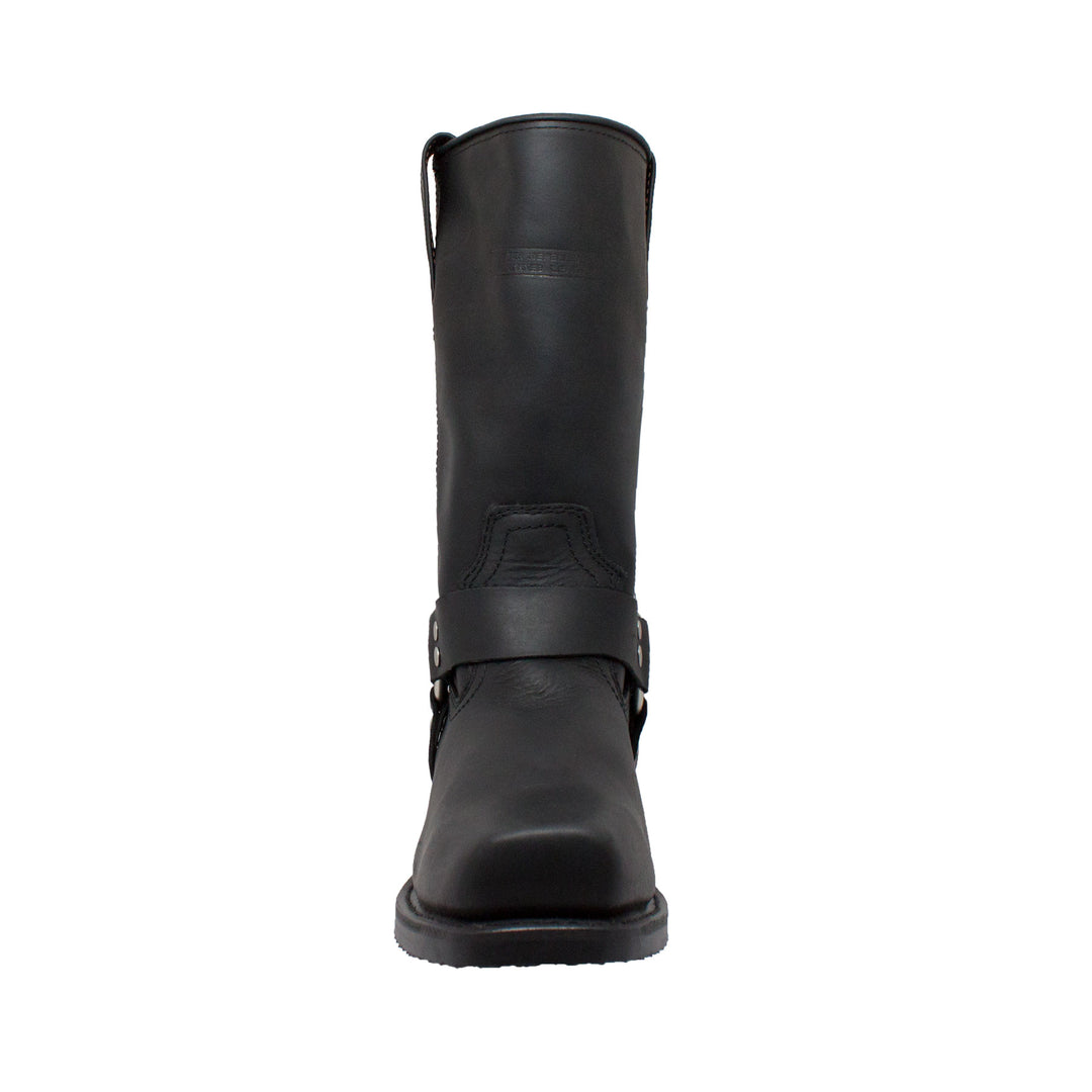 Men's black harness boots best sale